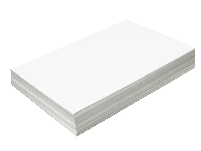 52 Pack - 4-3/4" x 8-1/2" Matte Panel Card: Solar White Linen