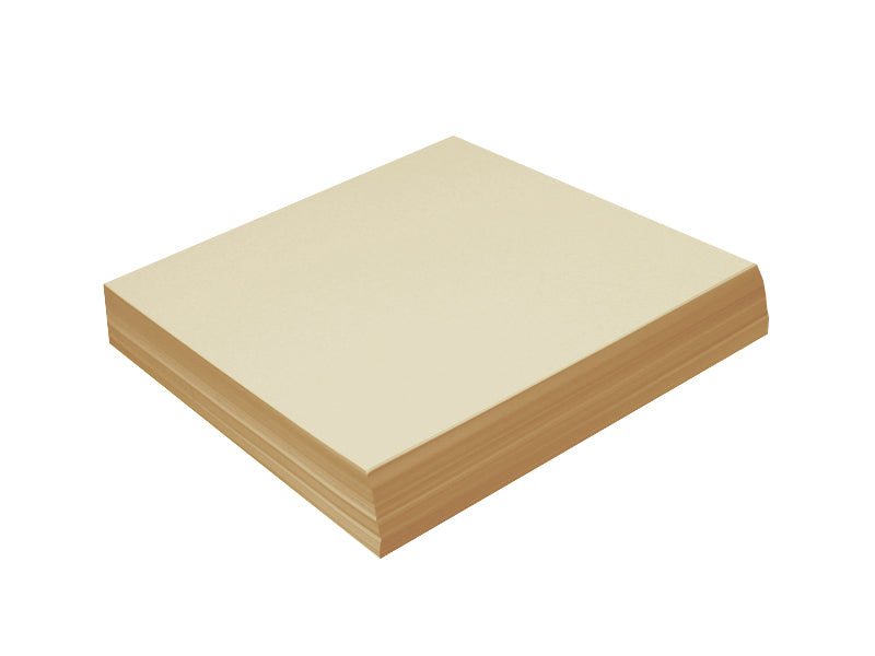 80 Pack - 7" x 7" Panel Card: Metallic Gold Linen