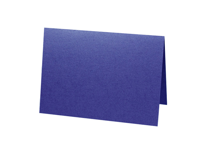 25 pack - A6 Metallic Folded Card : Blueprint