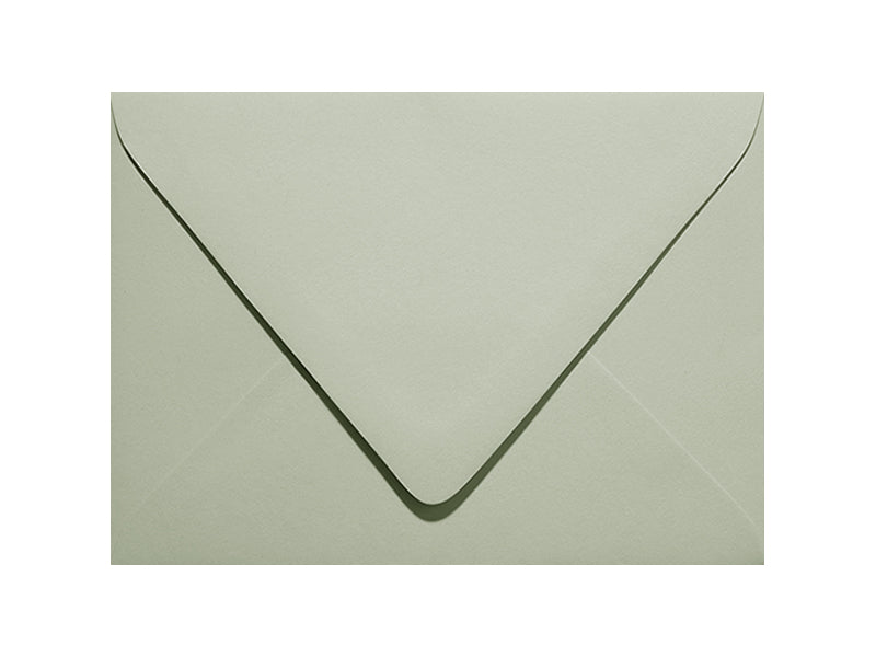 50 Pack - A7 Euro Flap Envelopes: Lichen