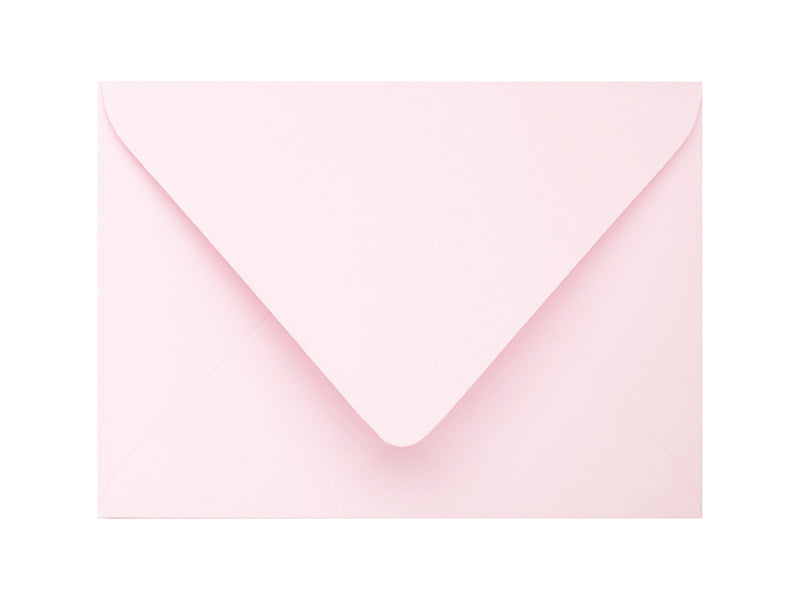 50 Pack - A7 Euro Flap Envelopes: Pastel Pink