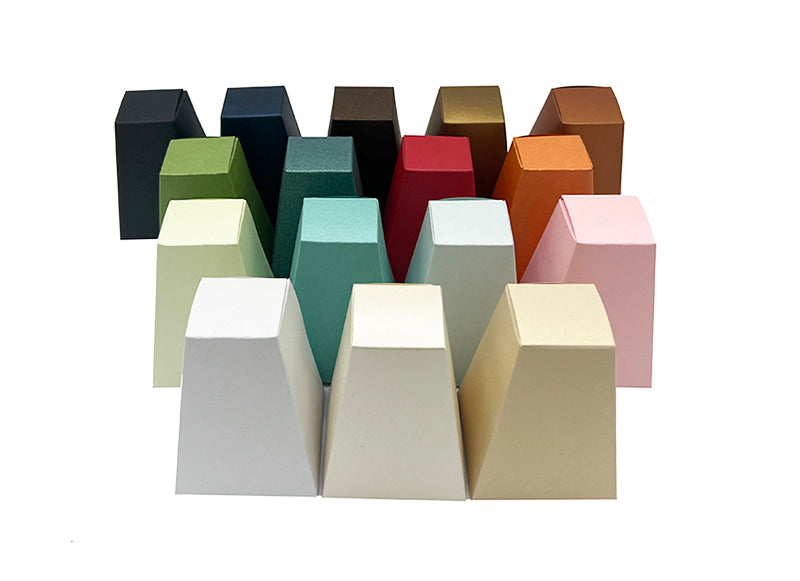 Pedestal Favour Boxes - Assorted Colours