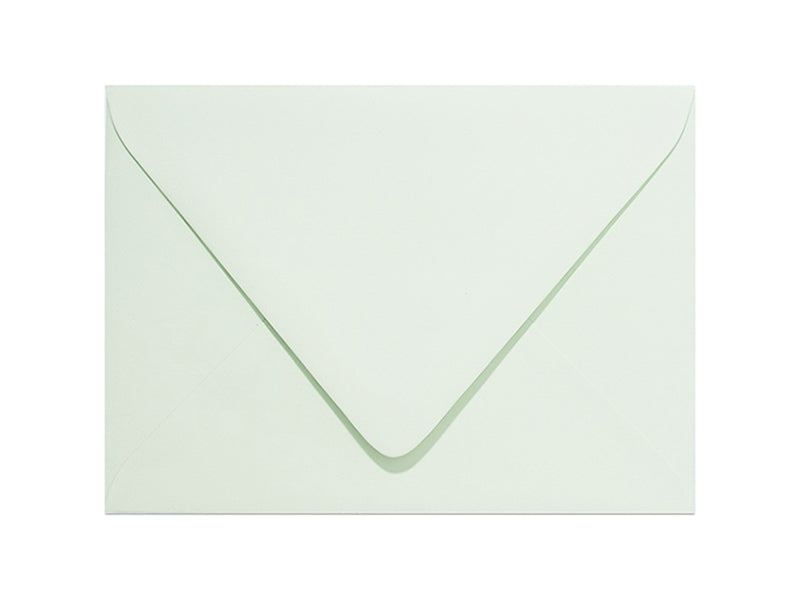 52 Pack - A2 Euro Flap Envelopes: Powder Green