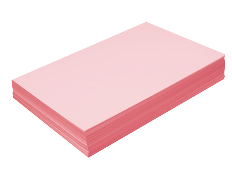 58 PACK: 8-1/2" X 11" METALLIC TEXT WEIGHT SHEETS : ROSE QUARTZ