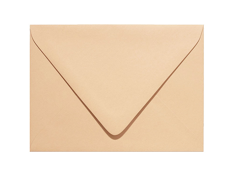 58 Pack - A7 Euro Flap Envelopes: Stone