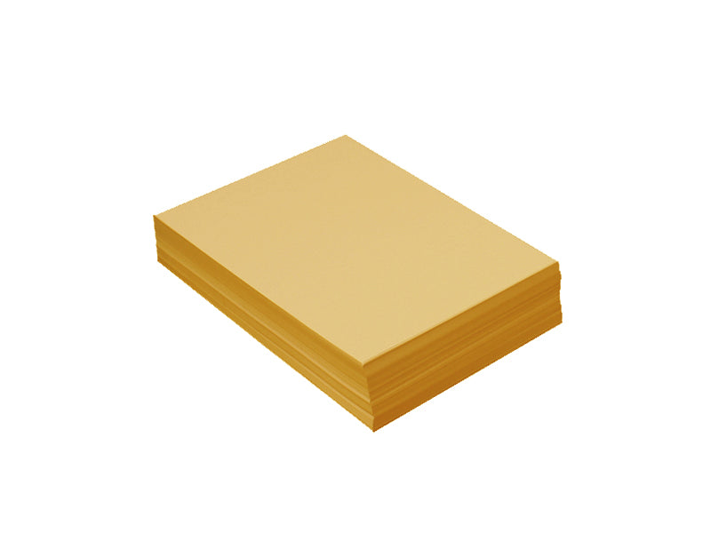 100 Pack - 4bar Panel Card (3.5"x5"): Metallic 24K Gold