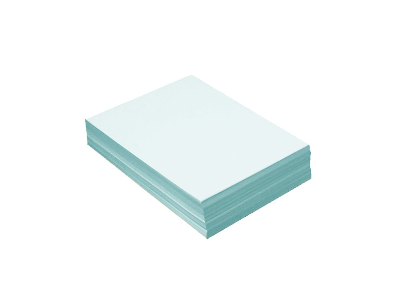 100 Pack - 4bar Panel Card (3.5"x5"): Metallic Aqua
