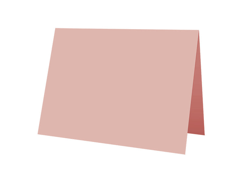 A2 Matte Folded Card : 4-1/4" x 5-1/2"