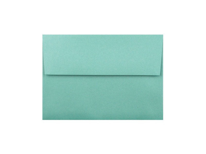 50 PACK - A2 METALLIC ENVELOPE: Tiffany Blue (Lagoon)