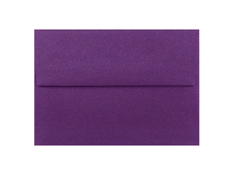 60 Pack - A6 Metallic Envelope: Grape