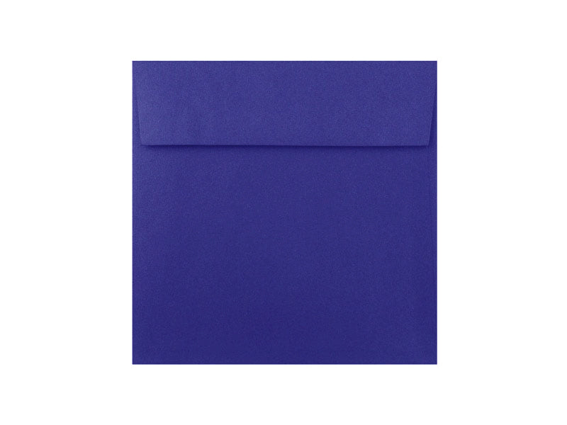 50 Pack - 6-1/2" Sq. Metallic Envelope: Blueprint