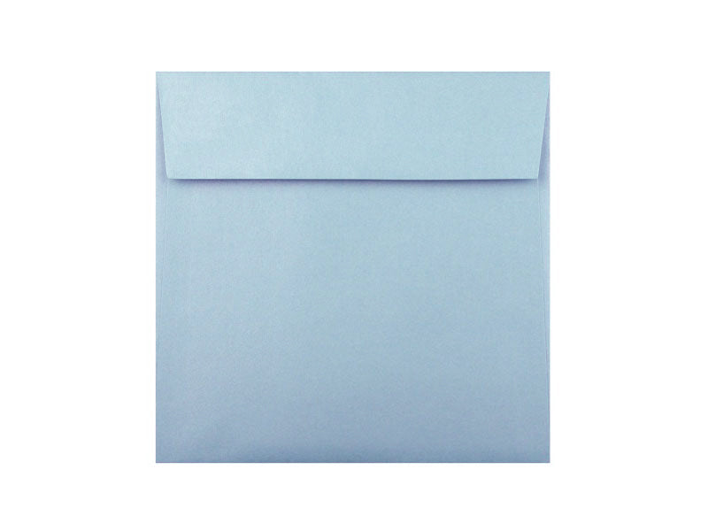 50 Pack - 6-1/2" Sq. Metallic Envelope: Bluebell
