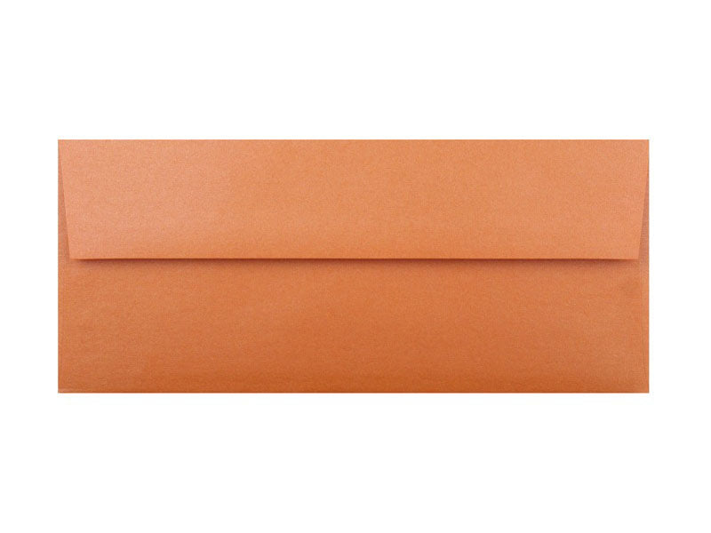 60 Pack - #10 Metallic Envelope: Orange Citrus (Flame)