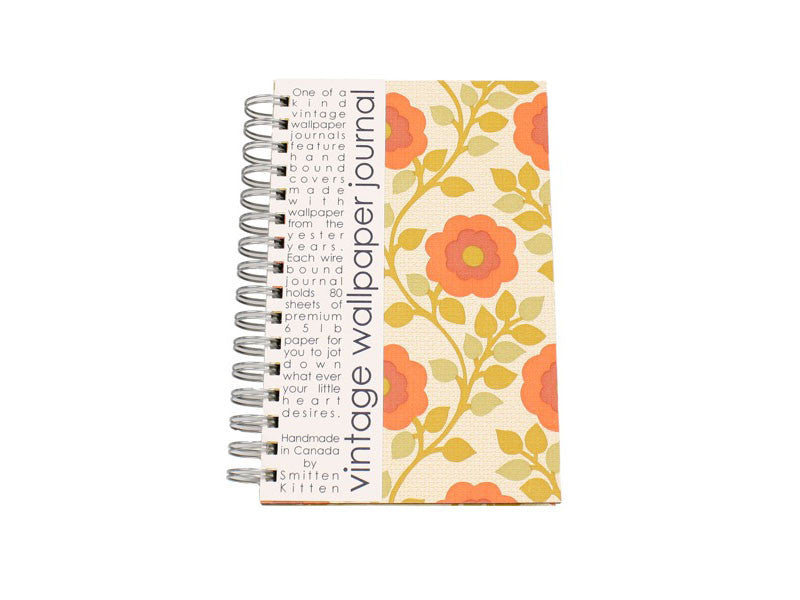 Orange Sweetpea Journal