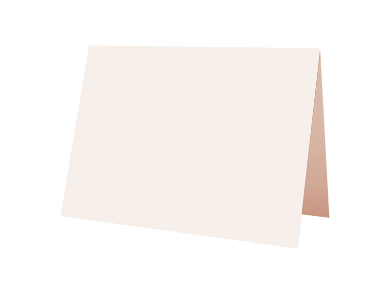 4-BAR Matte Folded Card : 3-1/2" X 5"
